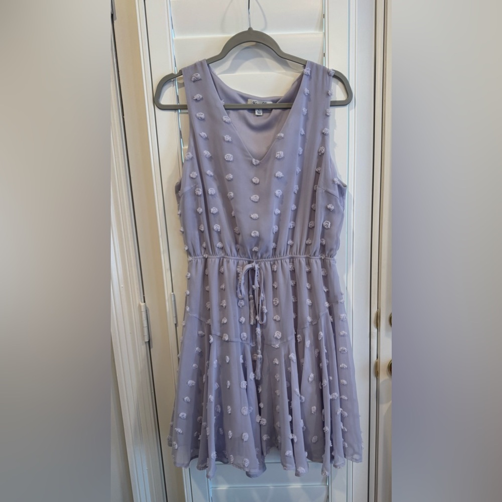 Lavender Mini Length Dress - Jr L